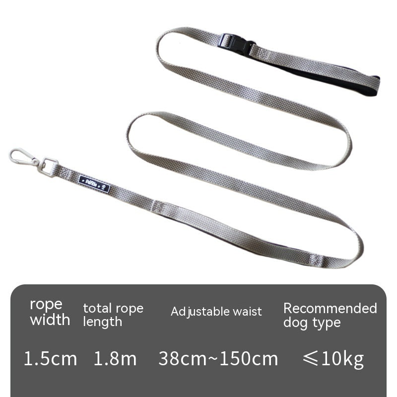 Discover the Ultimate Dog Walking Experience with Our Multi-functional Traction Running Dog Leash